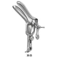 MILTEX GRAVES Improved Vaginal Speculum, medium size, 1-3/8" (3.5 cm) X 4" (10.2 cm), wide angle blades. MPN: 30-25