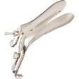 MILTEX GRAVES Open Sided Vaginal Speculum, medium size, 1-3/8" (3.5 cm) X 4" (10.2 cm), wide angle blades. MPN: 30-30