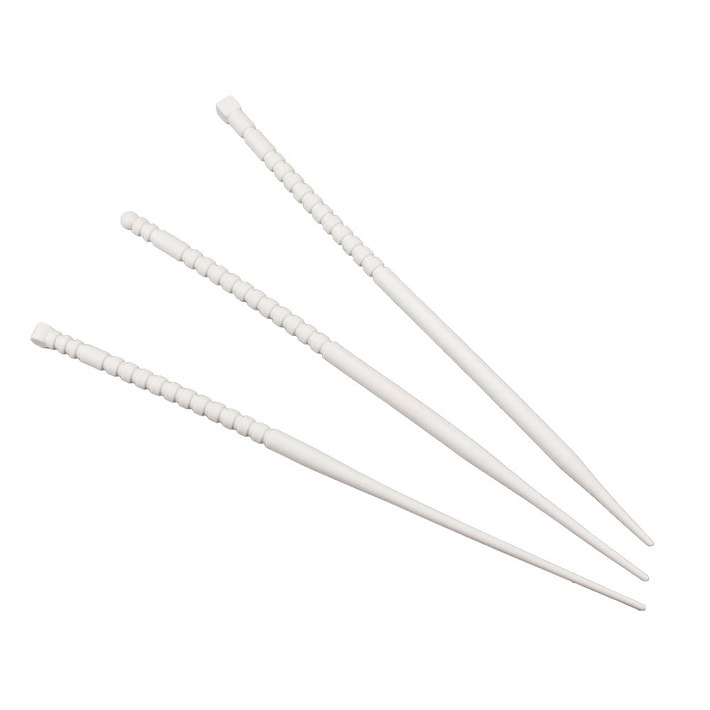 MILTEX Reusable Cervical OS Dilator, Set of 3 contains 1 of ea: OS Locator, Canal Dilator, Fundus Sound, PTFE, 8-1/2" (215mm). MPN: 30-3000