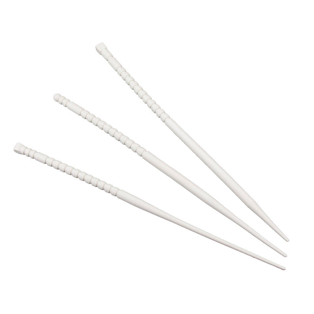 MILTEX Reusable Cervical OS Dilator, Set of 3 contains 1 of ea: OS Locator, Canal Dilator, Fundus Sound, PTFE, 8-1/2" (215mm). MPN: 30-3000