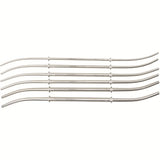 MILTEX HANK Uterine Dilators, 10-1/2" (265mm), Double-Ended, Set of 6: 11-12 Fr. (3.6-4mm) to 21-22 Fr. (7-7.3mm), Canvas Roll. MPN: 30-500