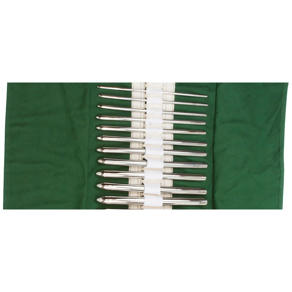 MILTEX HEGAR Uterine Dilators, 7-1/4” (185mm), single end, Set of 14 In Khaki Roll, sizes 4 to 17 mm. MPN: 30-515