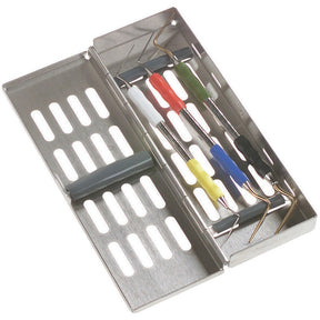 MILTEX Instrument Storage System, Slimline Series without Mat, Single Hinge Design, Size: 7 x 2-5/8 x 11/16. MPN: 3-072007