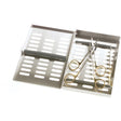 MILTEX Instrument Storage System, Slimline Series without Mat, Single Hinge Design, Size: 7 x 4-5/8 x 11/16. MPN: 3-072014