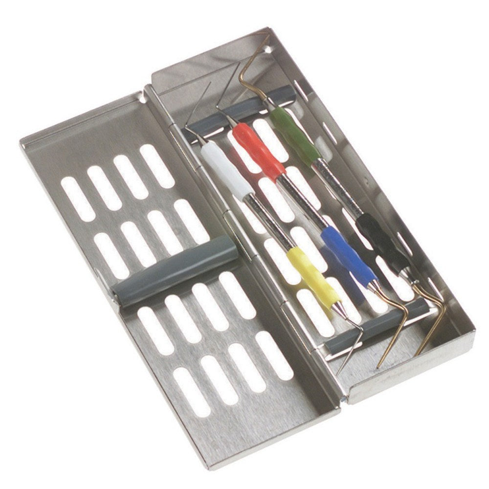 MILTEX Instrument Storage System, Slimline Series without Mat, Single Hinge Design, Size: 8 x 2-5/8 x 11/16. MPN: 3-082008