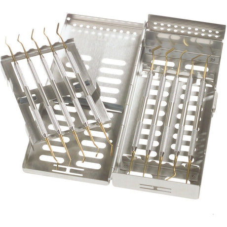 MILTEX Thompson 5 Cassette, Single Rack, 8 x 3 13/16 x 1 1/8 (inches), 204 x 81 x 30 (mm). MPN: 3-083105
