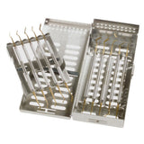 MILTEX Thompson 5 Cassette, Double Rack, 8 x 3 13/16 x 1 1/8 (inches), 204 x 81 x 30 (mm). MPN: 3-083210