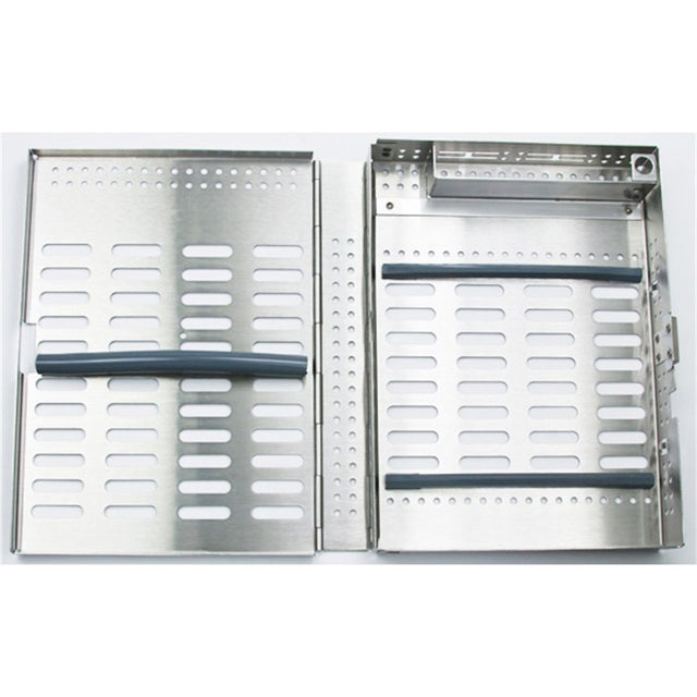 MILTEX Thompson 9 Cassette, Single Rack, 8 x 6 x 1 3/16 (inches), 204 x 154 x 30 (mm). MPN: 3-085109