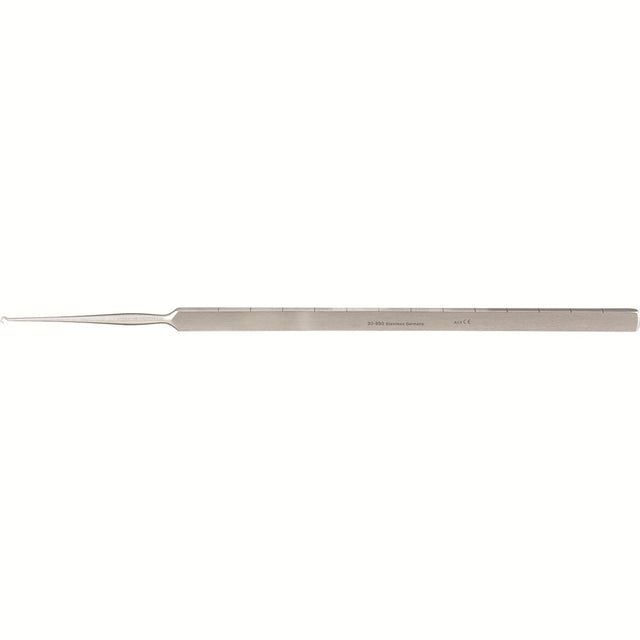 MILTEX Uterine Tenaculum Hook, 8" (20.3 cm), extra delicate pointed hook, handle graduated in centimeters. MPN: 30-950