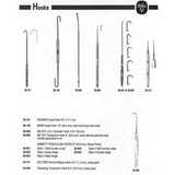 MILTEX EMMETT Uterine Tenaculum Hook, 9" (22.9 cm), style 5, double angle. MPN: 30-955 - Image 2