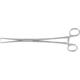 MILTEX Braun Tenaculum Forceps, 10" Straight/ Squared Jaw, Non-Overlapping Atraumatic Tips. MPN: 30-965ATR