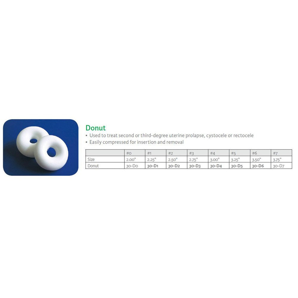 MILTEX PESSARY DONUT, Size 5 (3-1/4"). MPN: 30-D5 - Image 2