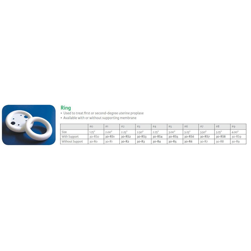 MILTEX PESSARY RING with Support, Size 5 (3"). MPN: 30-RS5 - Image 2