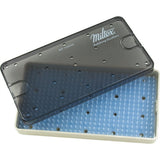 MILTEX Sterilization Tray, Single layer, Size: 4" x 8" x 3/4" (102 mm x 203 mm x 19 mm). MPN: 3-200300