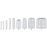 MILTEX Tip-It Instrument Protectors, Clear, Vented, Size 6, 50/Pack. MPN: 3-2506C