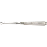 MILTEX PIFFARD DERMAL Curette, 6-1/4" (161mm), oval, size 3: 8.5mm x 8.4mm (6.1mm inside diameter). MPN: 33-10