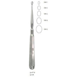 MILTEX PIFFARD DERMAL Curette, 6-1/2" (164mm), oval, size 4: 10.5mm x 11.1mm (8.1mm inside diameter). MPN: 33-11 - Image 3