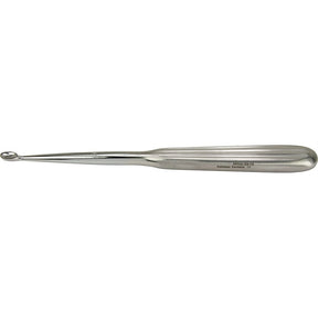 MILTEX Dermal Curette, 6-1/4" (160mm), oval spoon, size 3: 5.6mm x 9.0mm. MPN: 33-15