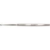 MILTEX PIFFARD DERMAL Curette, 5-5/8" (142mm), oval, size 0: 2mm x 2.9mm, narrow handle. MPN: 33-16-0