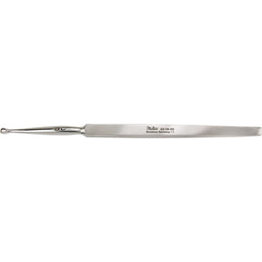 MILTEX PIFFARD DERMAL Curette, 5-5/8" (142mm), oval, size 00: 1.5mm x 2.4mm, narrow handle. MPN: 33-16-00
