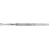 MILTEX PIFFARD DERMAL Curette, 5-5/8" (142mm), oval, size 2: 5mm x 6.7mm, narrow handle. MPN: 33-16-2