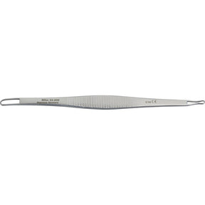 MILTEX SCHAMBERG Comedone extractor, 3-3/4" (96.5mm), double-ended, extra fine loops, with crimped small loop. MPN: 33-202