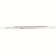 MILTEX Comedone extractor, 4-1/8" (105mm), double end, flat & wire expressor. MPN: 33-203
