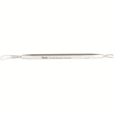 MILTEX Comedone extractor, 4-1/8" (105mm), double end, flat & wire expressor. MPN: 33-203