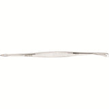 MILTEX SAALFELD Comedone Extractor, 5-3/4" (147mm), Double-Ended, Spoon End 5.1mm wide, Acne Lancet End 2.8mm wide. MPN: 33-204