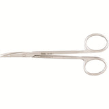 MILTEX Undermining Scissors, 4-5/8" (118.5mm), Curved Blades, Flat Pointed Tips. MPN: 33-242
