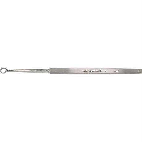 MILTEX FOX DERMAL Curette, 5-5/8" (142.5mm), round, 5 mm diameter. MPN: 33-3
