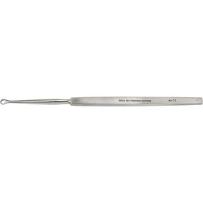 MILTEX FOX DERMAL Curette, 5-5/8" (142mm), round, 3mm diameter. MPN: 33-5