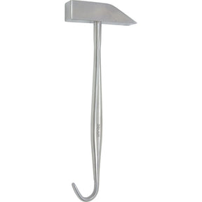 MILTEX Post Mortem Hammer, 9-1/2" (24.1 cm), with hook handle. MPN: 34-220