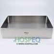 MILTEX Instrument Sterilizing Tray, 10" X 6-1/2" X 2-1/2" (25.4 X 16.5 X 6.4 cm). MPN: 3-499