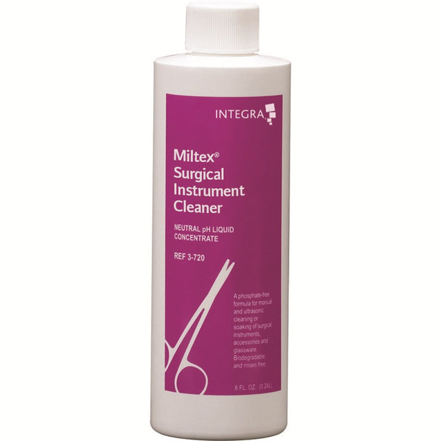 MILTEX Surgical Instrument Cleaner, 8 oz. (.24 liter) bottles (case of 12). MPN: 3-720