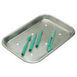 MILTEX Mayo Tray, Size 19, Perforated, 19 11/64" x 12 23/32" x 33/64". MPN: 3-925