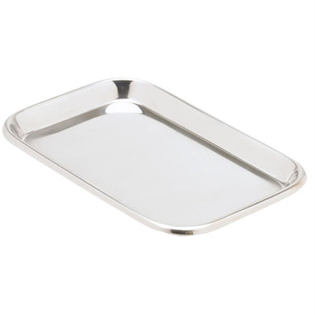 MILTEX Mayo Tray, Size 10, Non-Perforated, 10" x 6-1/2" x 23/32". MPN: 3-926