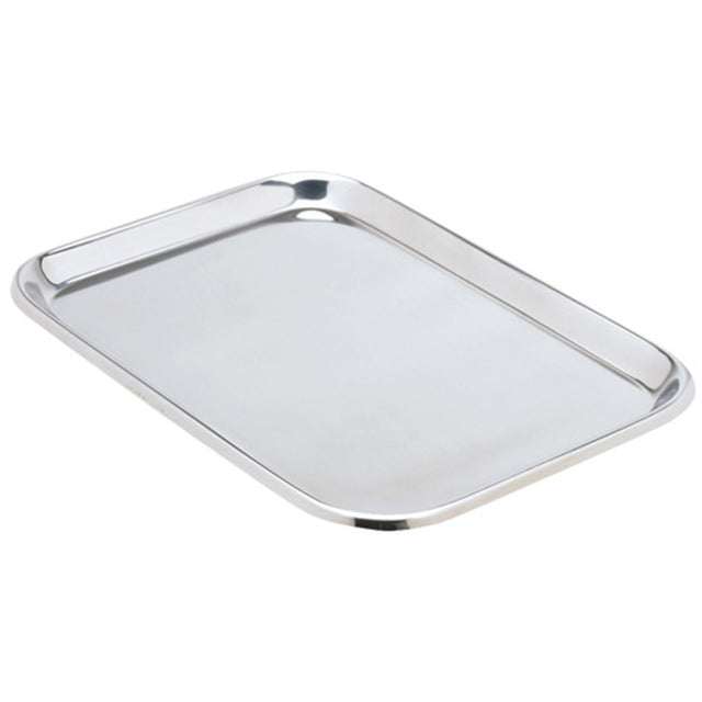 MILTEX Mayo Tray, Size 13, Non-Perforated, 14" x10" x 5/8". MPN: 3-927