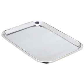 MILTEX Mayo Tray, Size 19, Non-Perforated, 19 11/64" x 12 23/32" x 33/64". MPN: 3-930
