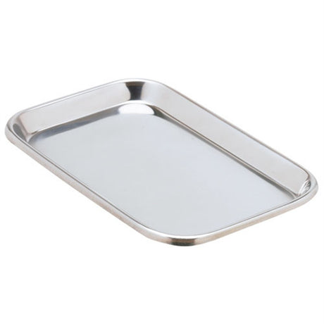 MILTEX Instrument Tray, 10" x 6-1/2" x 23/32", Rolled Edge. MPN: 3-934