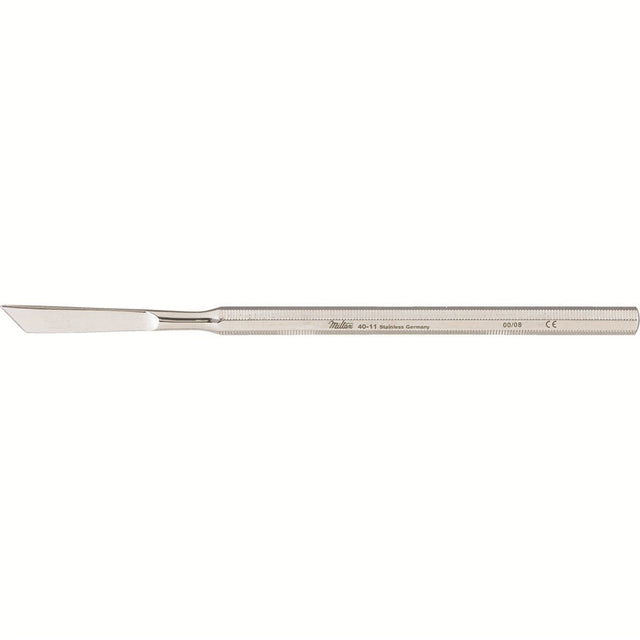 MILTEX Chisel, curved, 8 mm edge. MPN: 40-11