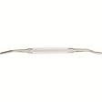 MILTEX MILLER Bone File, 7-1/4" (182mm), no. 64, double-ended, 5.2mm wide and 4.5mm wide, plain serrations. MPN: 40-1375