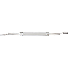 MILTEX HOWARD Bone File, 7" (180mm), no. 12A, double-ended, 5.3mm wide and 5.3mm wide, one end plain, other end cross serrated. MPN: 40-1382