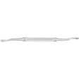 MILTEX HOWARD Bone File, 7-1/4" (182mm), no. 12CA, double-ended, 6.8mm wide and 5.3mm wide, cross serrations. MPN: 40-1385