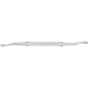 MILTEX HOWARD Bone File, 7-1/4" (182mm), no. 12CA, double-ended, 6.8mm wide and 5.3mm wide, cross serrations. MPN: 40-1385