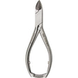 MILTEX Nail Nipper, 5-1/2" (142mm), concave jaws, double spring, stainless. MPN: 40-210-SS