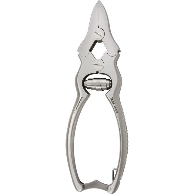 MILTEX Nail Nipper, 6" (155mm), Straight Jaws, Double Action, Stainless. MPN: 40-218