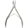 MILTEX Nail Nipper, 4-1/2" (113.5mm), Delicate Straight Jaws, Double Spring, Stainless Steel. MPN: 40-225A