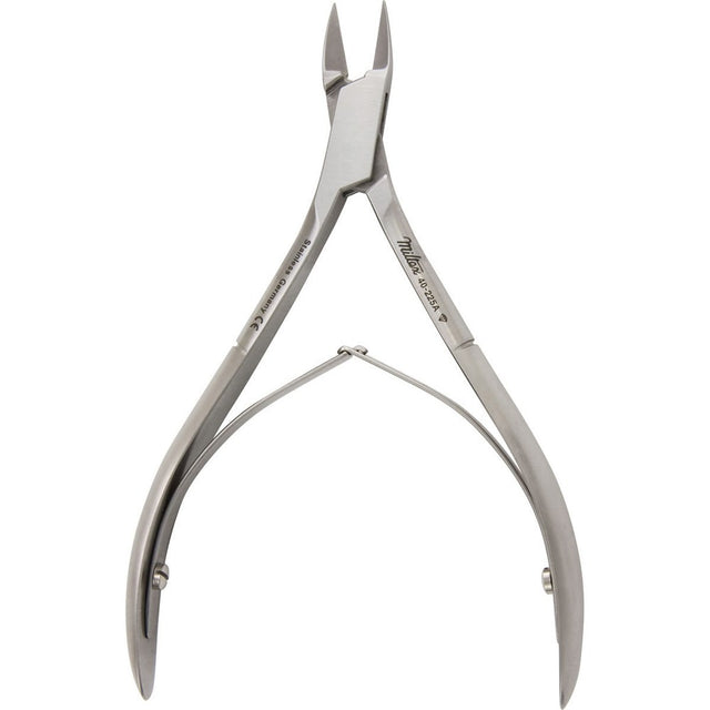 MILTEX Nail Nipper, 4-1/2" (113.5mm), Delicate Straight Jaws, Double Spring, Stainless Steel. MPN: 40-225A