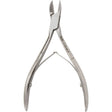MILTEX Nail Nipper, 5" (128mm), Straight Jaws, Double Spring, Stainless Steel. MPN: 40-226-SS